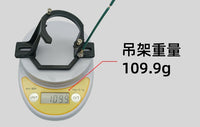 风扇灯吊扇灯配件斜顶专用吊架锌合金底座支架悬挂平稳防晃动跨境
