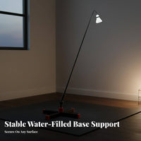 Solo Badminton Practice Aid Luminous Badminton Return Practice Aid Training Aid Easy Installation Sports Equipment Adjustable