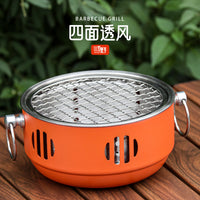 户外小碳炉一人食烤肉炉碳烤炉小型炭火炉便携迷你烧烤炉围炉煮茶