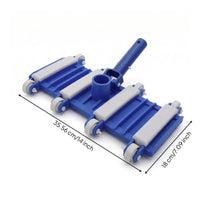 Pool Vacuum Head with Wheels Manual Pool Vacuum Head Smooth for Swimming Pools
