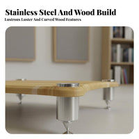 Multi-Tier Audio Rack Impact-absorbingAbsorbing Feet Stereo Stand Stable and Sturdy Gear Shelf for Music Lovers, Homeowners, Home Theater, Studio