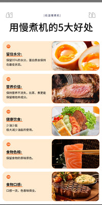 低温慢煮机SousVide牛排真空烹饪恒温舒肥棒解冻器新款跨境批发