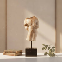 Torso Sculpture Vintage Figure Ornament Sculptural for Entryway, Art Collectors