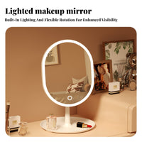 Illuminated Makeup Mirror adjustable brightnessmable luminousenness Illuminated Cosmetic Mirror 3 Light Modes