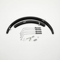 2 Pieces Cycle Mudguard Assembly Full Coverage Bike Mudguard Set Bike Mudguard Adjustable Mudguards with Accessories