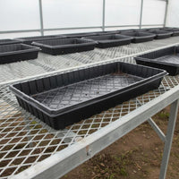 Rectangular Nursery Flat With Drainage Holes Starter Tray Long-Lasting