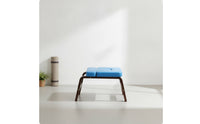 Postural Exercise Headstand Bench Wooden Headstand Bench with Cushion Supportive Inversion Stool for Yogis