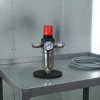 Moisture Separation Air Compressor Oil Water Separator Easy to Adjust Air Compressor Water Separator Sturdy Material Pressure Regulator Filter for DIY Users, Mechanics, Workshop, Garage