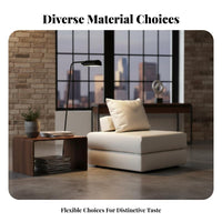 Reconfigurable Design Tofu Block Sofa Minimalist aesthetic Living Room Furniture Japanese Aesthetic Sectional Couch Lowsilhouette for Apartment Dwellers, Homeowners, Families, Lounge Area, recreation Space
