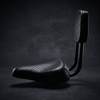 Bike Seat with Backrest Comfortable Cycle Saddle Padded Bike Seat with Back Support for Adults, Commuters, Casual Riding, Commuting