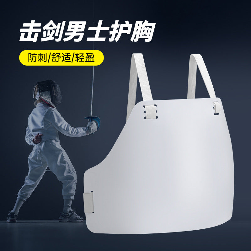 Fencing Chest Protector with Adjustable Elastic Band