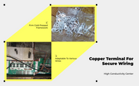 OT Copper Cold-Pressed Round Wire Lug