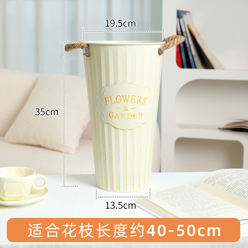 35CM / Retro Beige Rope Flw
