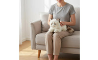 Realistic Feline Stuffed Animal Decorative Realistic Feline Plush Comforting