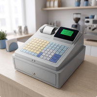 Electronic Register Commercial Register with Printer Countertop Checkout Terminal for Market Stalls
