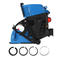 Dustless Working Angle Grinder Dust Shroud Easy to Install Angle Grinder Vacuum Shroud Universal Fit Grinding Dust Collector Cover for Construction, Workshop