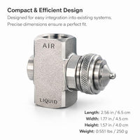 Stainless Steel Spray Tip Nozzles, Industrial Misting Nozzle, Flower Bed Waterin #variant:Fan-shaped