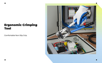 High-carbon steel terminal crimper