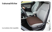 3 Pieces Cooling Backless Woven Seat Mat year-round Driver Seat pad Breathable Automotive Accessory Universal Fit for automobiles Owners, motorists, Commuters, warm Weather, Driving, routine Commute, route Trips