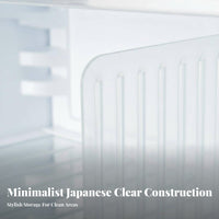 Made in Japan Refrigerator Partition Board Space Saving Adjustable Refrigerator Divider Easy Installation for Meal Preppers, Pantry, Drawers