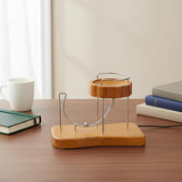 Wooden Dynamic Desk Toy Desktop Display Connected Dynamic Art Piece Stress
