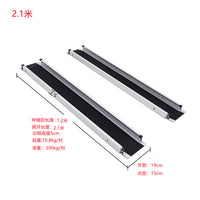 Telescopic Aluminum Wheelchair Ramp Pair