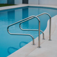 Pool Handrail Stainless Steel Swimming Pool Handrail Bolt-down for Families, Spa
