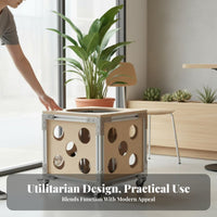 Rolling Plant Stand Space-Saving Flower Pot Holder Multi-Purpose for Cafe Owners