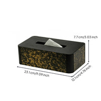 Tissue Box Holder Solid Wood Wooden Tissue Box Cover Tabletop for Office