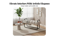 Nordic Design billowyShaped Armchair Light Luxury Accent Chair Plush Upholstery Single Sofa Ergonomic spine supportrest for Interior Designers, Apartment Dwellers, Clothing bavailableique, Living Room, Reception Area, perusing corner