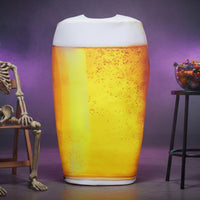 Beer Mug Costume Sponge Material Beer Mug Cosplay Stitched Garment for Adults