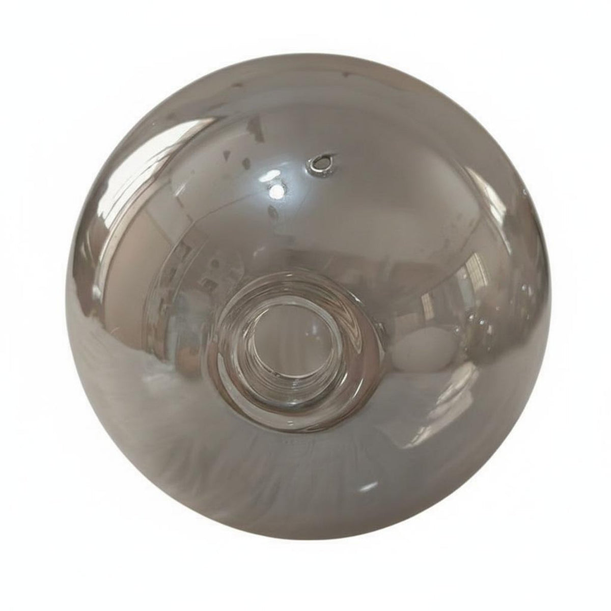 Glass Lamp Shade Minimalist Design Round Glass Globe Heat Dissipation Hole Lighting Accessory