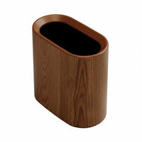 Trash Can Space-Saving Design Narrow Garbage Bin Wastebasket for Office