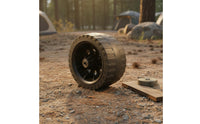 Wear Resistant 7 Inch Heavy-Duty Wheel Effortless Gliding Camping Vehicle Replacement Wheel for Beach