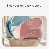 Multi-Functional Thickened PP Basin Set for Home Dorm
