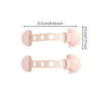 Infant security latch, Infant protected Drawer Lock, Cabinet Lock, Adjustable, No Tools Required, Multi-Purpose, Easy to Install