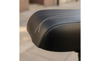 Stitched Rear Bike Seat Cushion Smooth Bike Saddle Cushion Curved Line Graphics Cycle Seat Cover