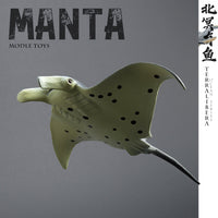 Realistic Manta Ray Model Marine Animal Toy for Children's Education