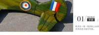 Vintage WWII American Flying Tigers P-40 Fighter Aircraft Model Military Gift Tin Craft