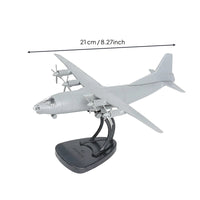 1/144 Scale Airplane Model Quick Assembly for Desk Decoration, Teens
