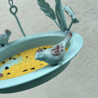 Hanging Bird Feeder Decorative Design Garden Decor Heavy Duty for Balcony