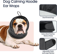 Dog Ear Muffs for Noise Reduction and Calming