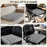 Waffle Foam Wheelchair Cushion for Pressure Relief