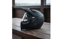 All Season Full Face Motorcycle Helmet Gender-Neutral Design Dual-Purpose Sport Helmet Detachable Visor for Dirt Bike Riders, Rally