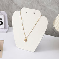 Folding Necklace Bracelet Display Stand Jewelry Rack Organizer Display Board Jewelry Props Earrings Rings