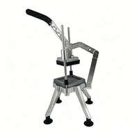 Commercial Multi-Function Hand-Cranked Vegetable Cutter with Interchangeable Blades