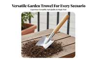 Small Garden Thickened Garden Hand Trowel Planting Trowel for Outdoor, Transplanting, Beach