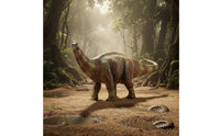 Large Size Brontosaurus Model Hand Painted Realistic Dinosaur Model PVC Material for Children, Collectors, Cake Topper