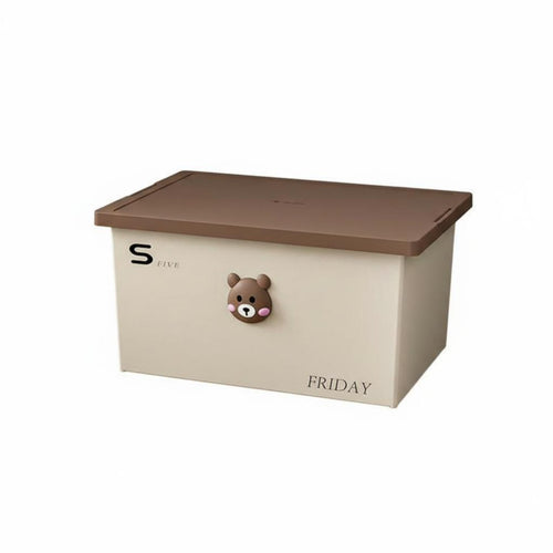 Rolling Storage Tote Cute design aesthetic Organizer Box With casters for Bedroom