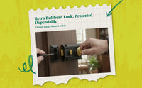 Double cylinder brass lock
